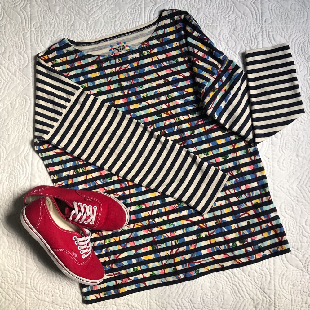 ❤️ Michael De Feo Watercolor Top